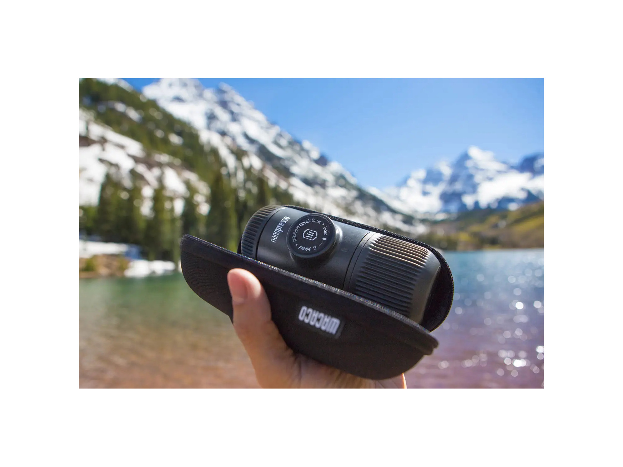 Wacaco Nanopresso + custodia rigida | Espresso manuale | SNAILER®