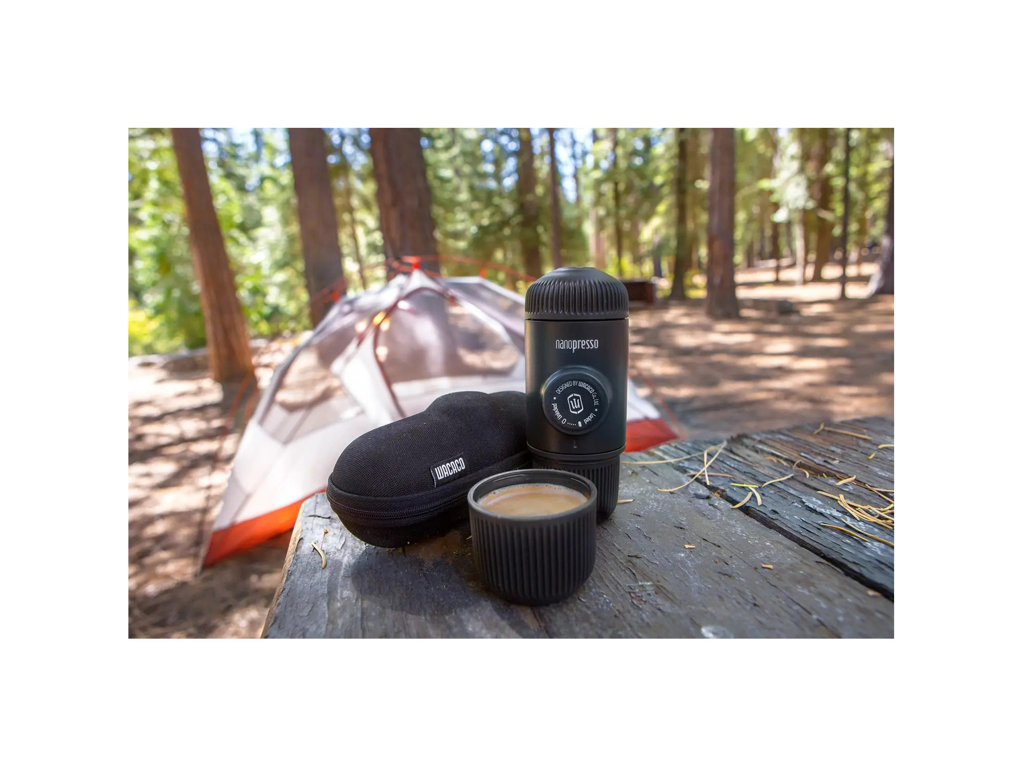 Wacaco Nanopresso + custodia rigida | Espresso manuale | SNAILER®