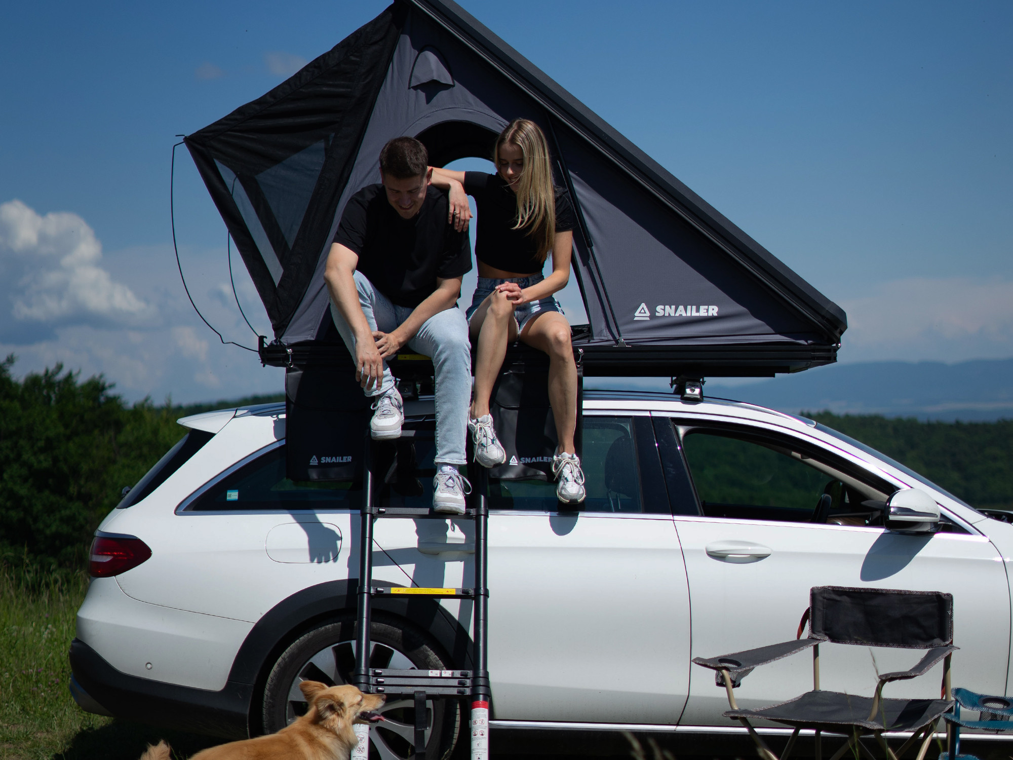 SNAILER® Alduo - Tenda da tetto