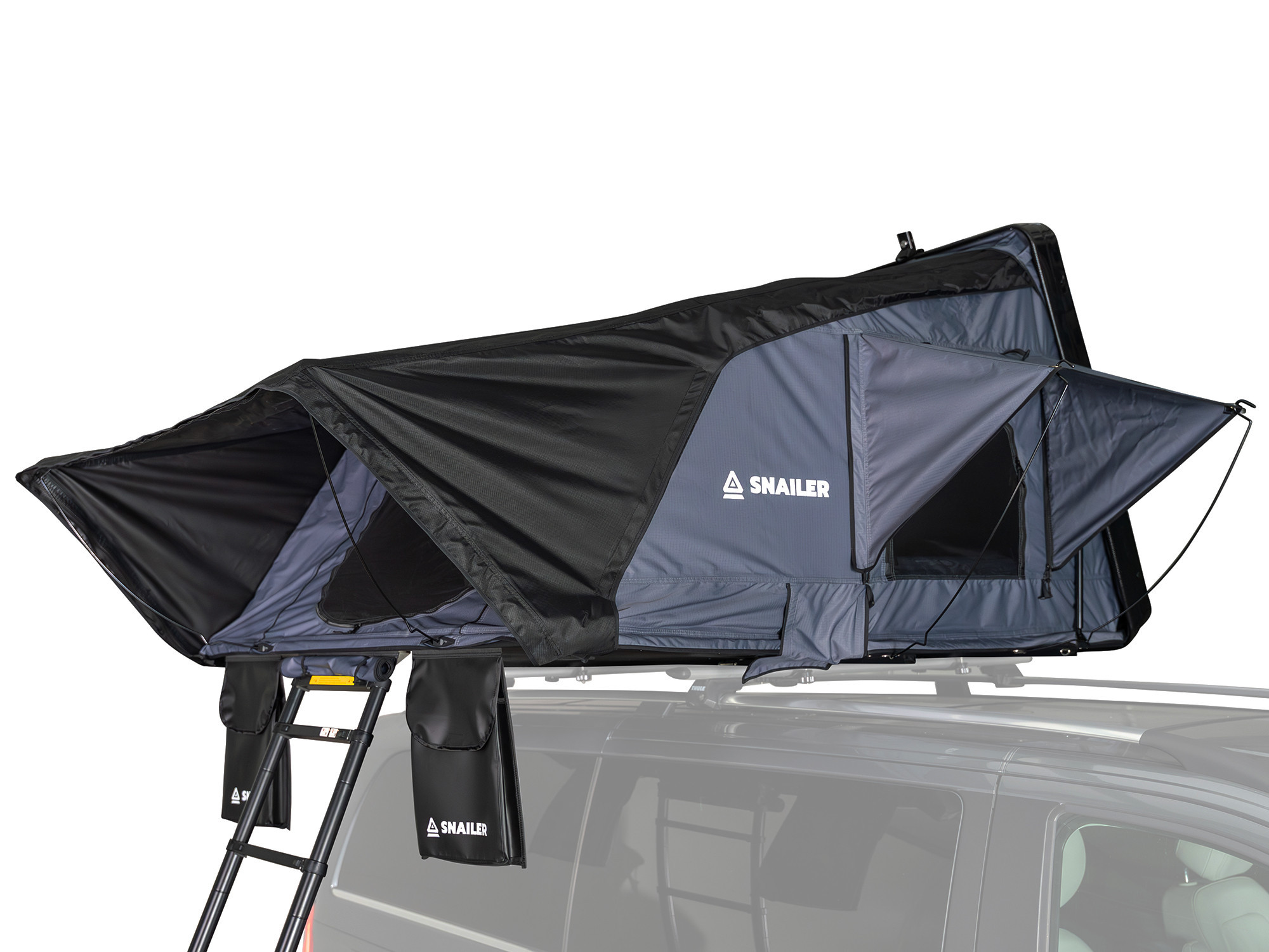 SNAILER® Abis MAX – tenda da tetto rigida per famiglie